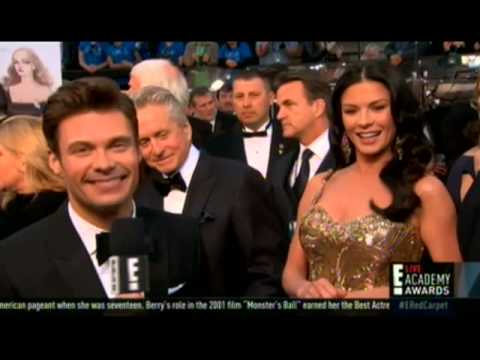 WATCH: Did Ryan Seacrest deny Catherine Zeta-Jones a mani-cam moment?