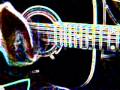 Playing my acoustic