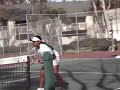 Los Cab Tennis Serving