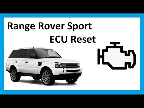 How to do an ECU reset on Range Rover Sport 2005