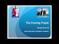 The Evening Prayer 09 Nov 09 -Maine Voters Reject Homosexual Marriage