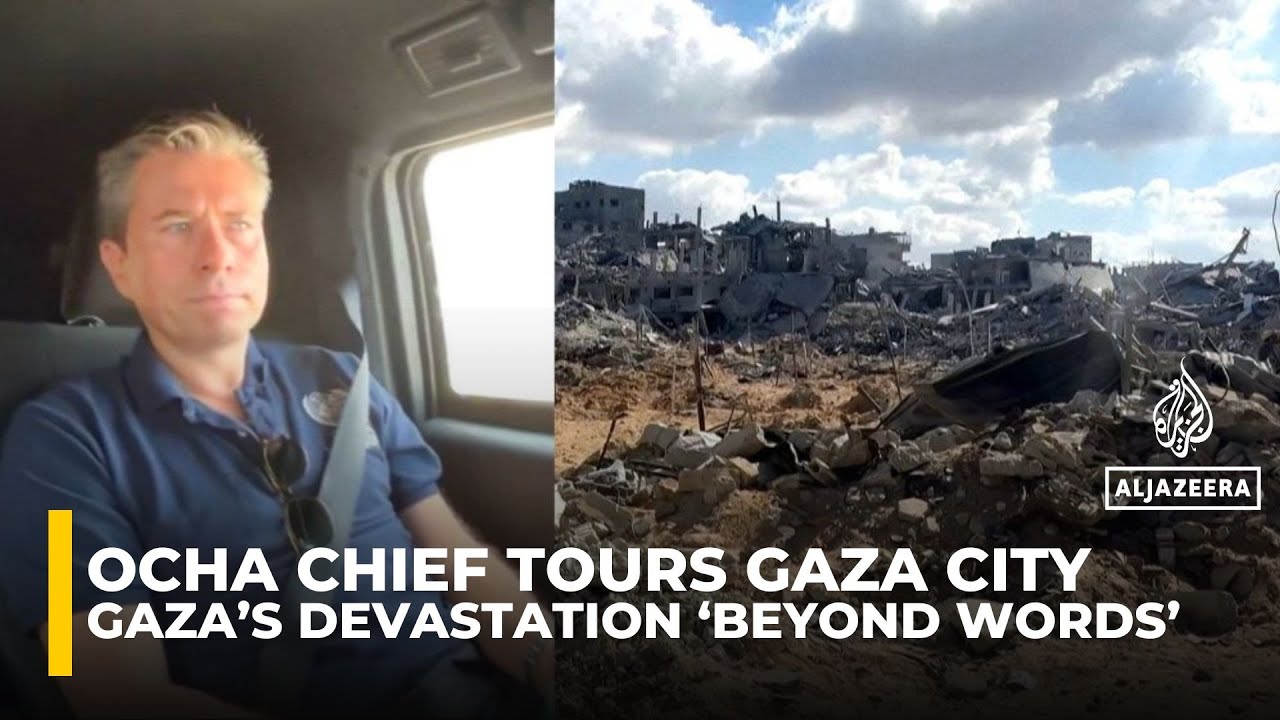UN aid chief says Gaza City now a ‘wasteland’ after relentless Israeli bombardment UN aid chief says Gaza City now a ‘wasteland’ after relentless Israeli bombardment