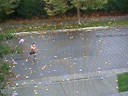 9 Year Old (almost) Naked in Public