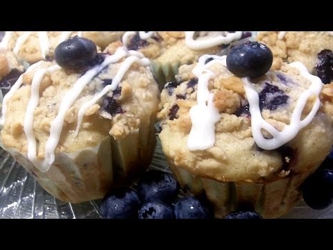 Brunch Blueberry Muffins Recipe- How to make moist, homemade blueberry muffins