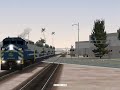 Metrolink 851 Through Los Nietos ( Heritage 1 Paint scheme )