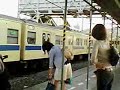 Train in Hiroshima,Japan (JR Kure Line)