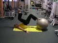 fitball hip flexors