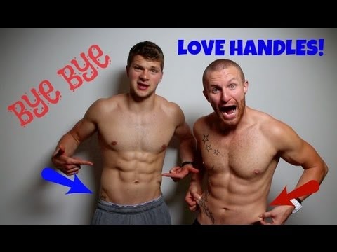 how to workout love handles at the gym