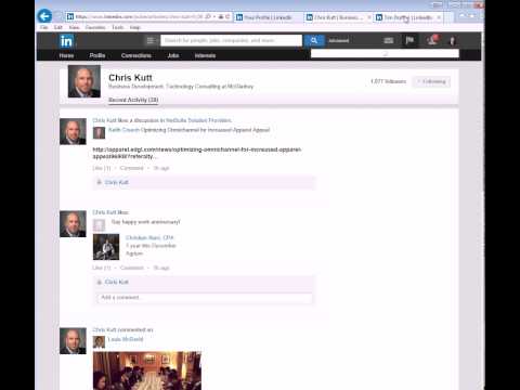 how to find someone on linkedin