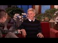 the actor was in a particularly naughty mood, with a saucy story about his co-star, and then he tried on some rather revealing underwear!