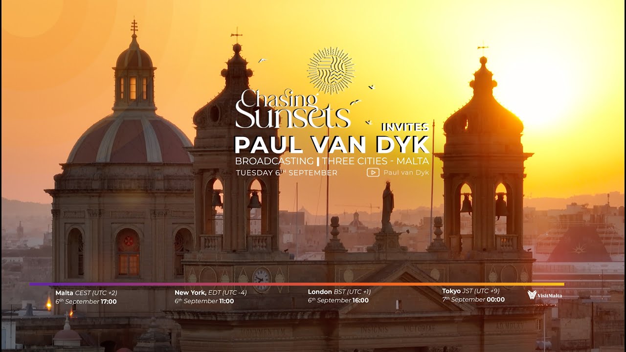 Paul van Dyk - Live @ Chasing Sunsets x Malta 2022