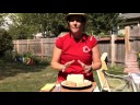'rhymes with vegan' cooking show episode 1, tofu kabobs and edamame served on chive mashed potatos