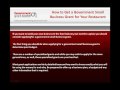 How to Get a Government Small Business Grant for Your Restaurant