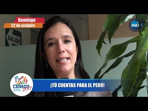 Congresista Marisa Glave apoya los Censos Nacionales Congresista Marisa Glave apoya los Censos Nacionales