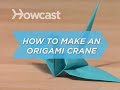 how to make an origami crane