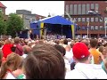 Halmstad 700 �r med Kungen & Drottningen,stora torg
