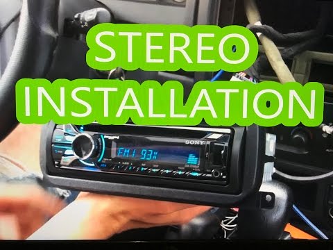 Jeep Grand Cherokee ’99-’04 stereo/deck/radio install
