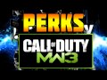 Modern Warfare 3 - Confirmed Info: All Perks!