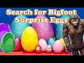 GIANT SURPRISE EGGS Search for Bigfoot with Paw Patrol Nickelodeon Surprise Toys Video