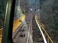 I took a picture of the way from the Gokuraku-bashi Bridge station of the Koyasan Cable to Koyasan Station on March 16, 2007.Nankai Electric Railway | Route Maphttp://www.nankai.co.jp/global/routemap/nankai.htmlThe World heritage KOYASANhttp://www.nankai.co.jp/koyasan/english/index.html 2007年3月16日、南海高野ケーブル極楽橋駅から高野山駅までの道のりをケーブルの中から撮影。自分以外の乗客は外人さんカップルのみ。途中から雪が降ってきてめちゃめちゃ寒かったです。南海電鉄｜路線図http://www.nankai.co.jp/traffic/railmap/index.html南海電鉄｜高野山ガイドhttp://www.nankai.co.jp/koyasan/index.html