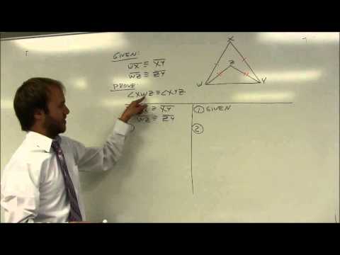 how to prove an equilateral triangle