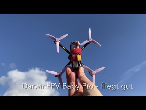 DarwinFPV Baby Pro flies very well
