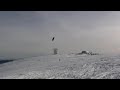 Snowkite Training am Feldberg - Frontflip // Chris Volk // Kiteschule Skywalker - 02-05