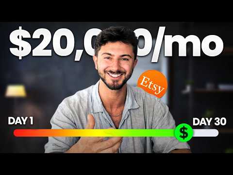 I MADE $20k on Etsy In 30 Days To Prove It’s NOT Luck