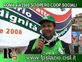 SPECIALE SCIOPERO COOPERATIVE SOCIALI 4 APRILE 2008