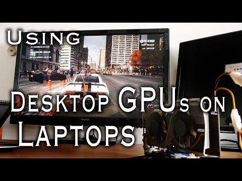 how to external graphics card to a laptop