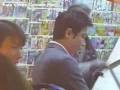 Galon Leung shooting film in Temple street