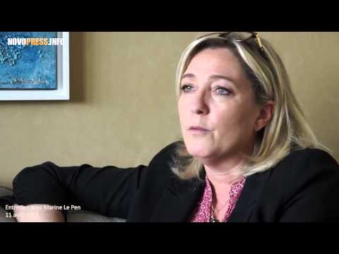 Entretien exclusif avec Marine Le Pen [vidéo]