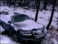 Tractor recoge Audi en la Nieve 1