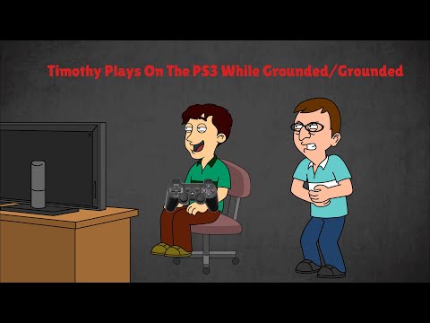 WOW!!! Timothy Plays On The PS3 While Grounded/Grounded