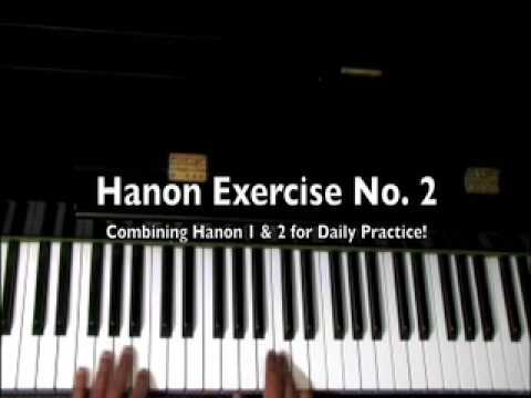 how to practice hanon