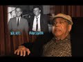 buddy talks about recording with sinatra and traveling with satchmo. both are followed by the closing credits.