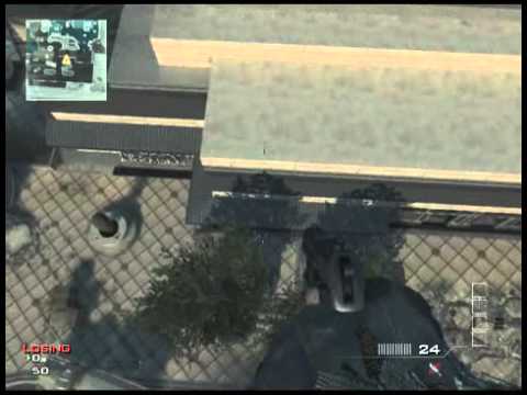 On top of and out of Arkaden MW3 Glitch