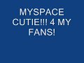 myspace cutie