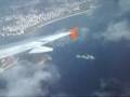 Airplane on Rio de Janeiro, Brazil