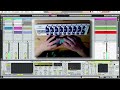 Improvising in Ableton Live 8 with TouchOSC for iPhone and korg nanoKontrol