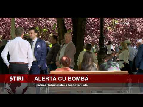 Alertă cu bombă, la Tribunal