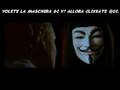 MASCHERA V PER VENDETTA V3DAY!!
