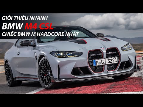 Giới thiệu BMW M4 CSL | Chiếc BMW thương mại nhanh nhất tại Nurburgring | XE24h
