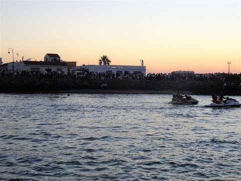 Visita de la Virgen del Carmen de Isla Cristina a la de Punta del Moral