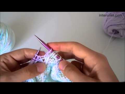 how to knit easy baby blanket