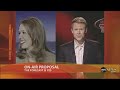 Weatherman proposes to news anchor... Live on the air!