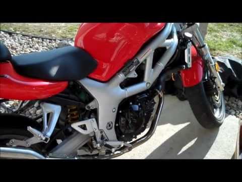 2000 Suzuki SV650 With Danmoto XG-1 Slip-On Exhaust Install