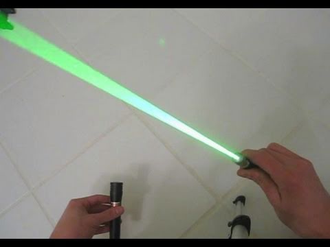 DIY: How to Modify a Green Laser Pointer into a Burning Laser