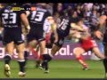 Ben Cockayne gets an arm in the face from MANU!!!!!!!!!!