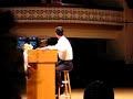 Chuck Palahniuk reading \